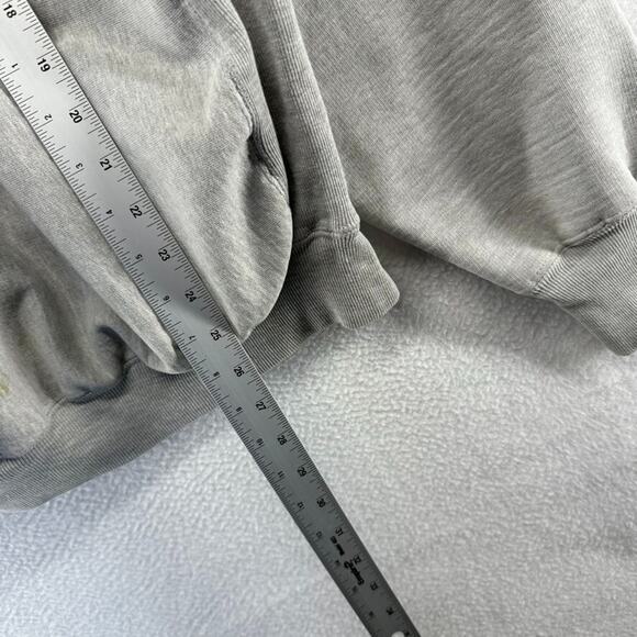 Vintage Michigan Sweatshirt Men's XL Gray Crewneck Embroidered Heavyweight y2k - Picture 7 of 14